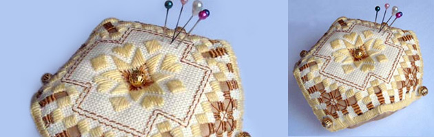 Essai de broderie Hardanger | Le blog de Véronique D
