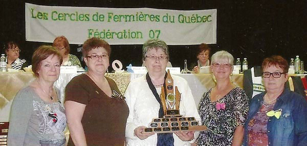 Gagnante du Trophée Lise B. Paquin