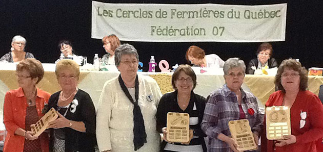 Toutes les gagnantes du Concours des Arts textiles