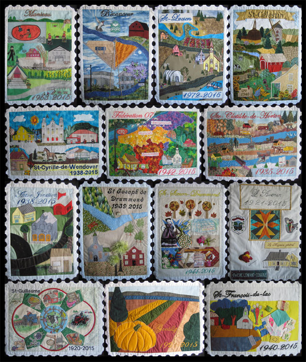 Courtepointe complète.