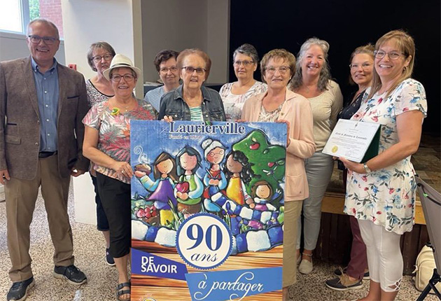 Célébration du 90e anniversaire de fondation du Cercle.