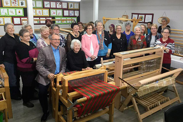 Présentation du local du Cercle Plessisville fraîchement rénové grâce au programme Nouveaux Horizons.