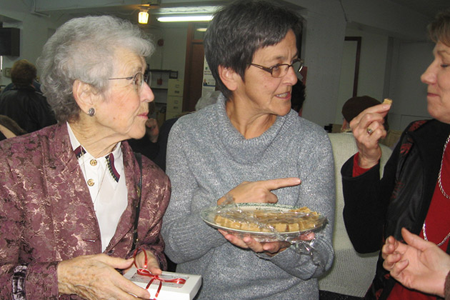 Gagnante du Concours de sucre à la crème.