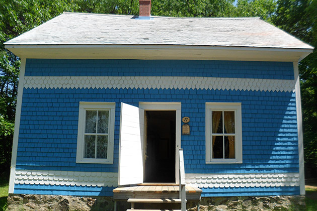 Maison Morel du Village Québécois d'Antan.