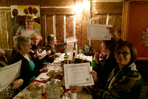 Remise de certificats d'excellence.