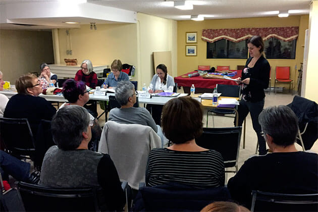 Conférence de Me Isabelle Desmarais, notaire, auprès du Cercle St-Simon.
