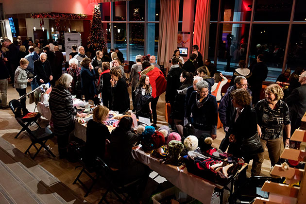 Kiosque du Cercle lors du concert de Noël de l'OSD.