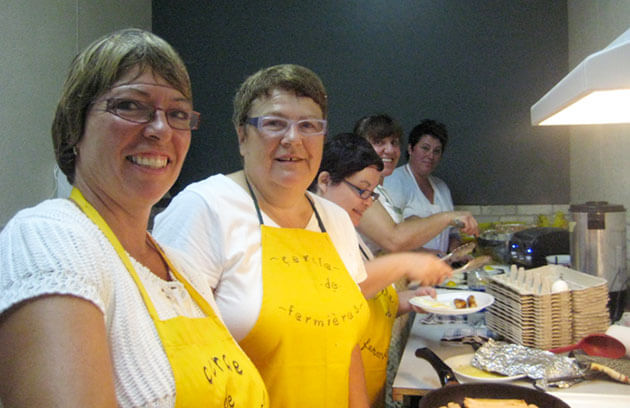 Aperçu de la participation du Cercle lors du Rodéo mécanique de Tingwick