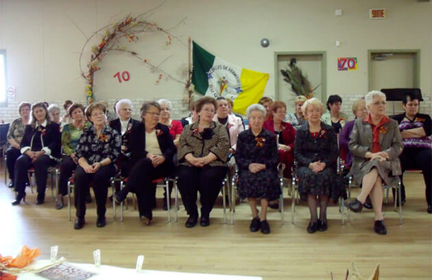 Les présidentes du Cercle de Tingwick.